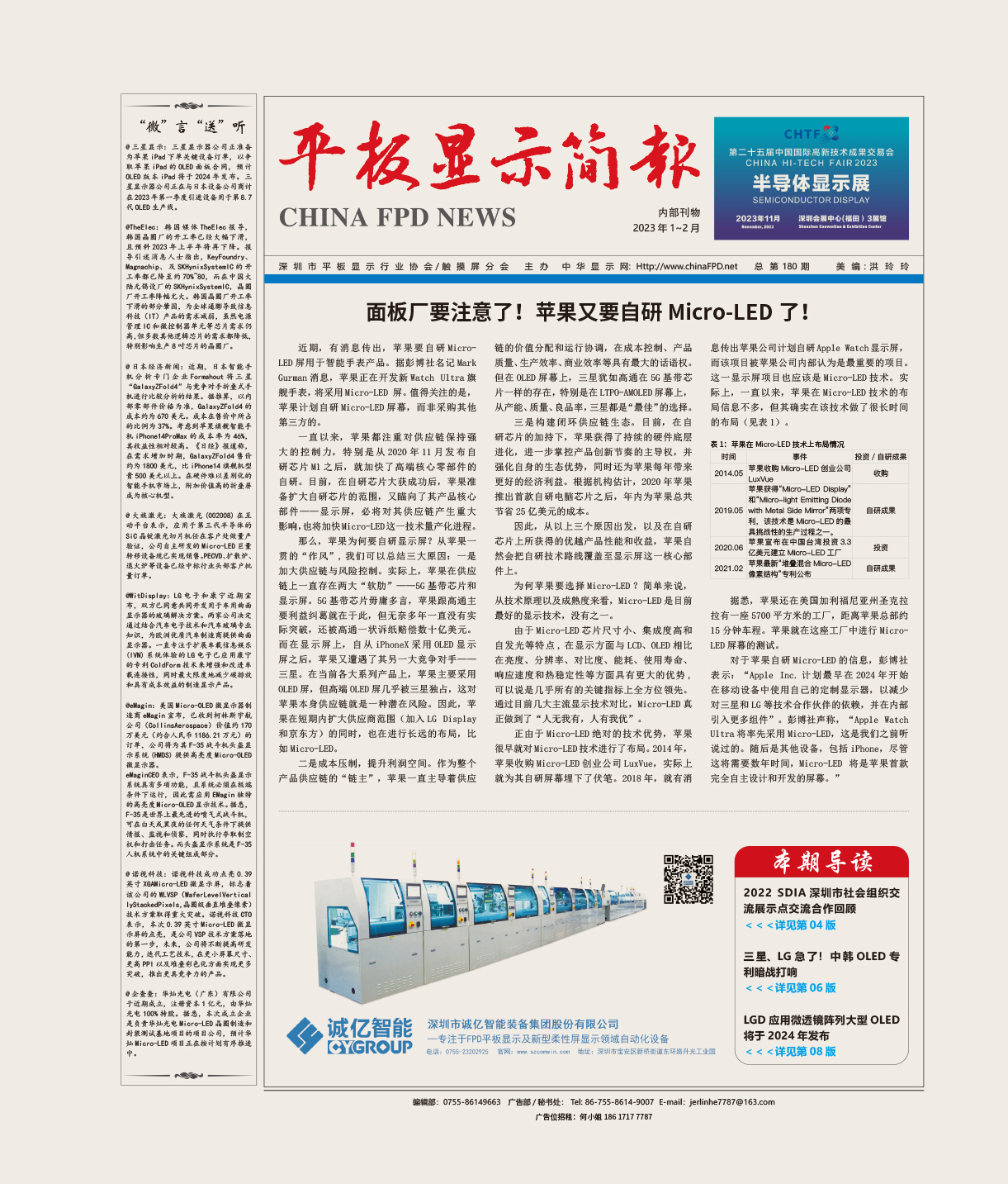 平板顯示簡報（2023.3）