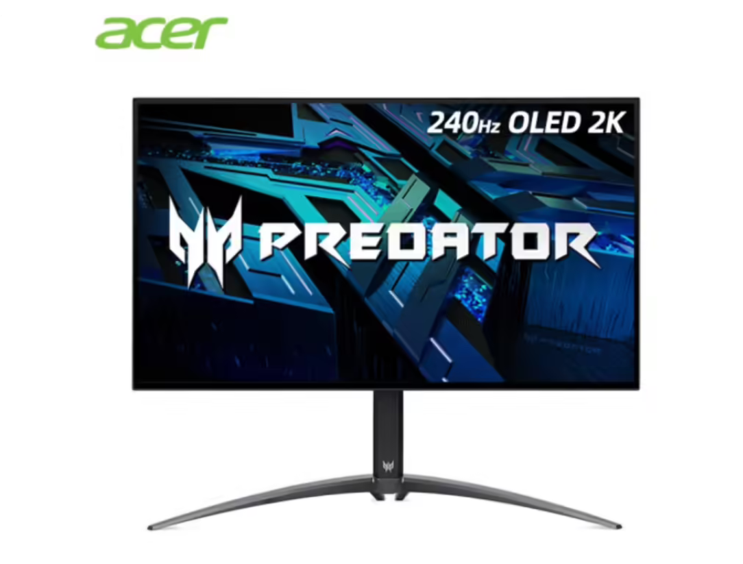 宏碁27寸OLED 顯示器價格降至4529元