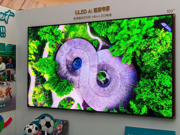 海信RGB-Mini LED電視國內首秀，并透露AWE將發布全新“大殺器”