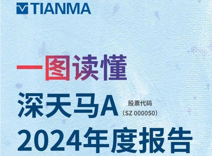 天馬：2024年營收334.94億元；歸母凈利潤同比改善14.29億元