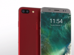 iPhone 8 Edge設計概念曝光：紅色機身+曲面屏