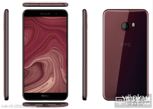 HTC U渲染圖亮相:窄邊框+機(jī)身沒(méi)有物理按鍵